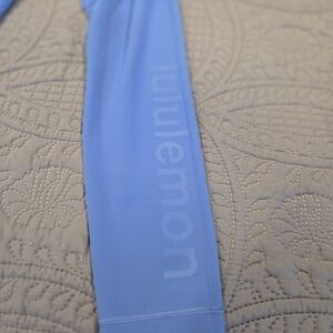 Lululemon  Wunder Train HIGH rise Graphic 25" Pipe Dream Blue Leggings